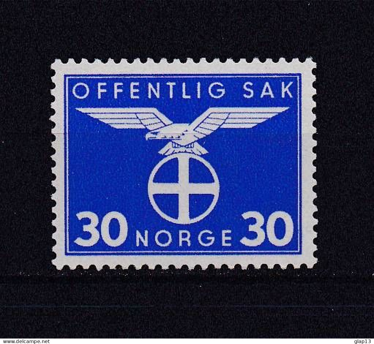 NORVEGE 1942 SERVICE N°47 NEUF** - Oficiales