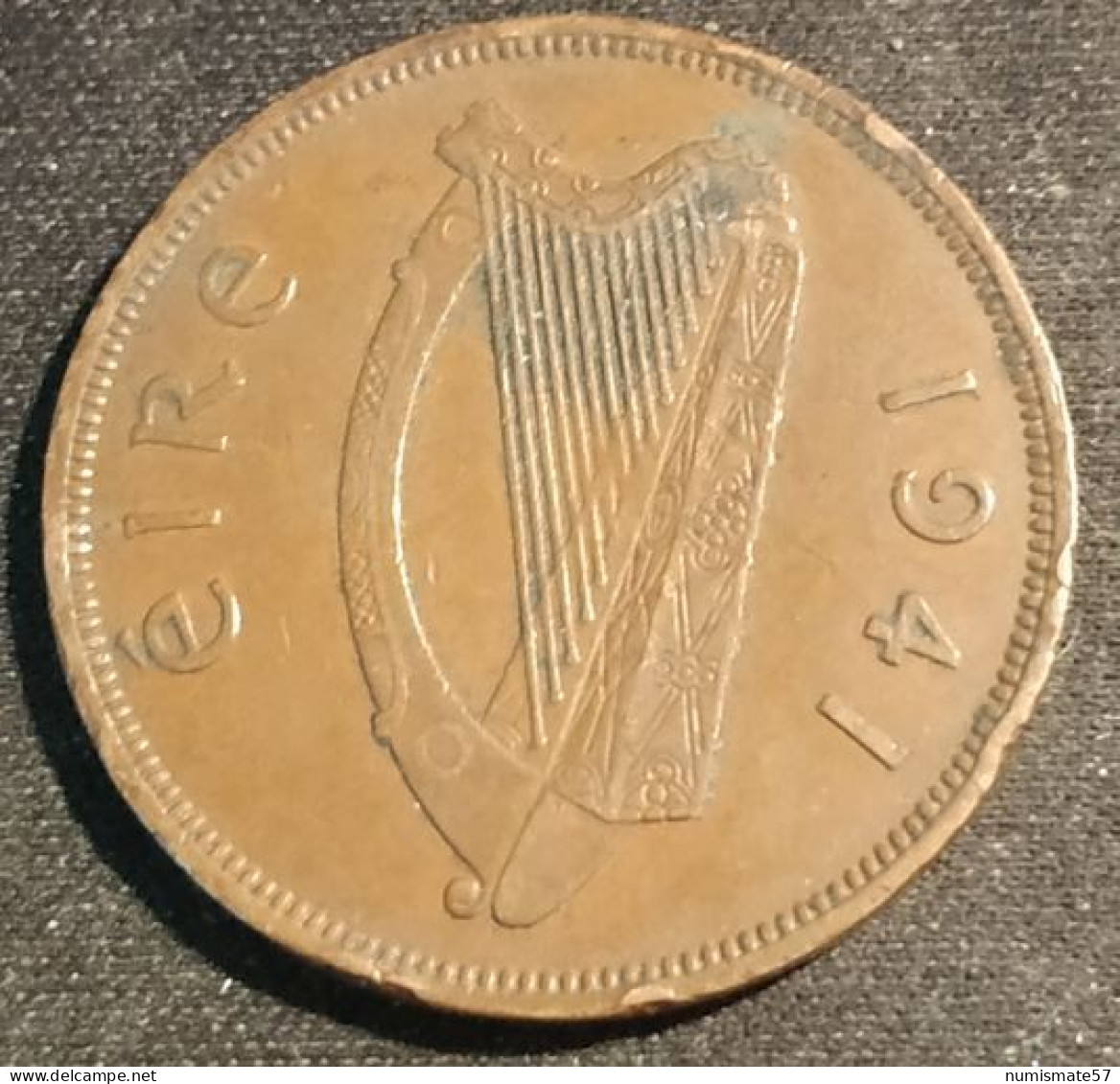 IRLANDE - EIRE - 1 PINGIN 1941 - KM 11 - PENNY - IRELAND - Ireland