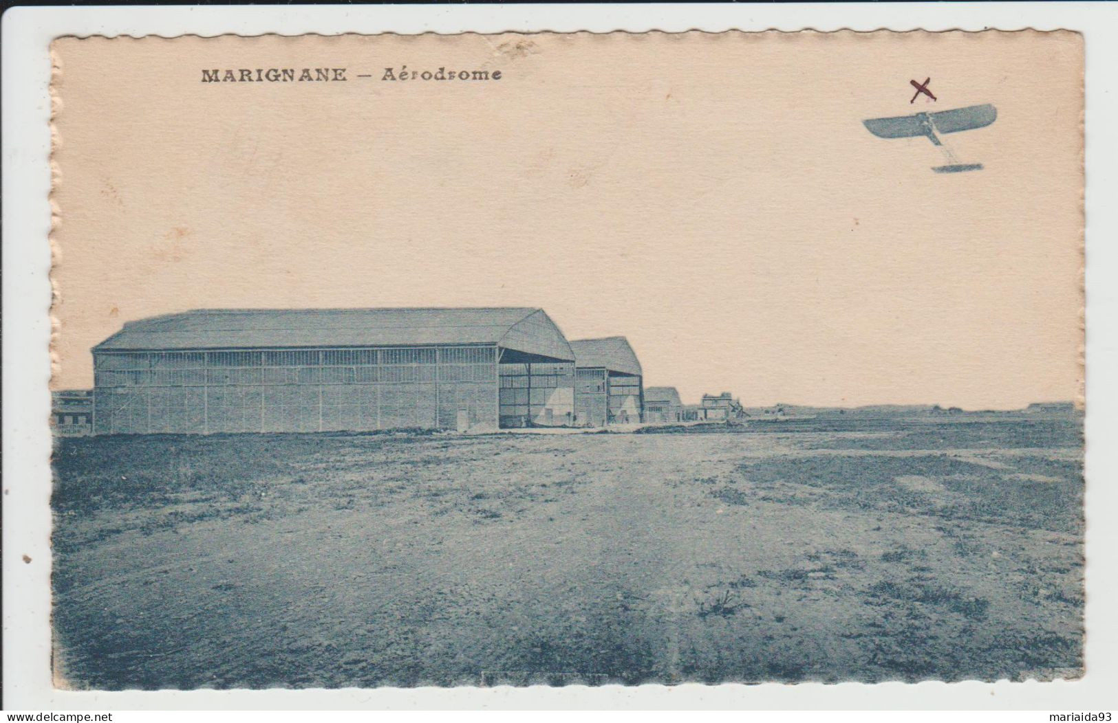 MARIGNANE - BOUCHES DU RHONE - AERODROME - AVIATION - Marignane