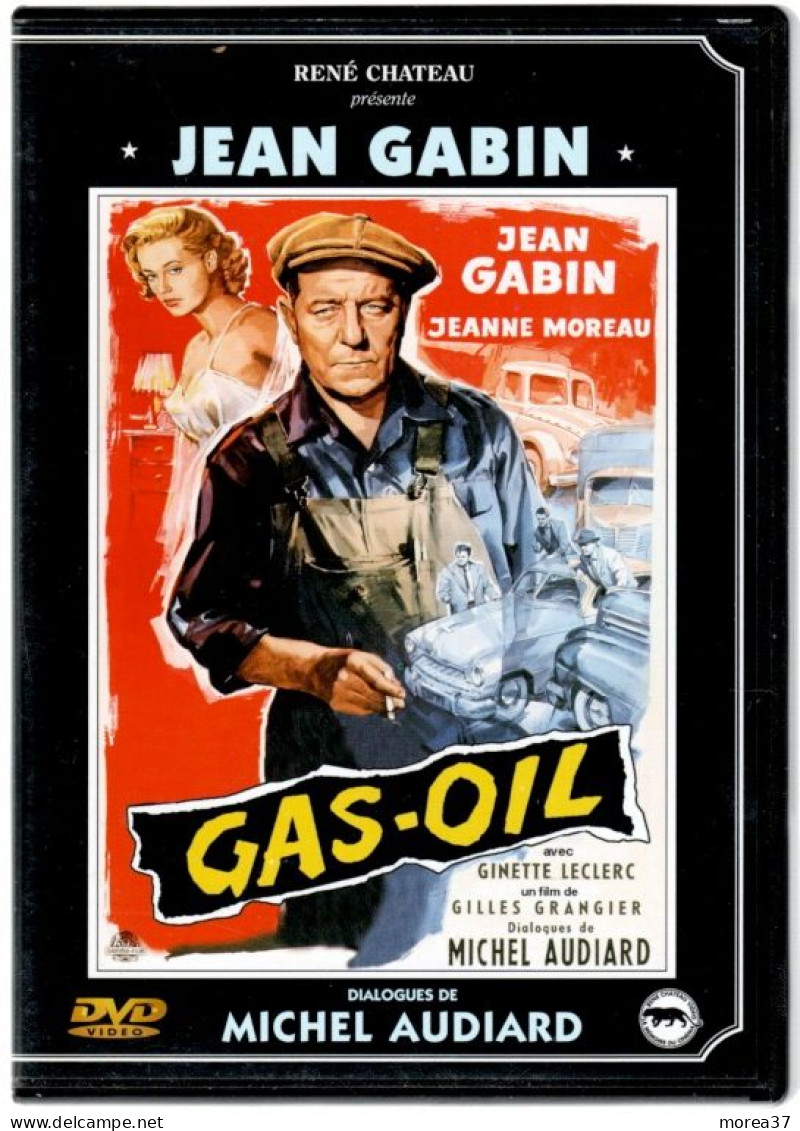 GAS OIL Avec JEAN GABIN  Et JEANNE MOREAU     RENE CHATEAU    (C43) - Klassiker