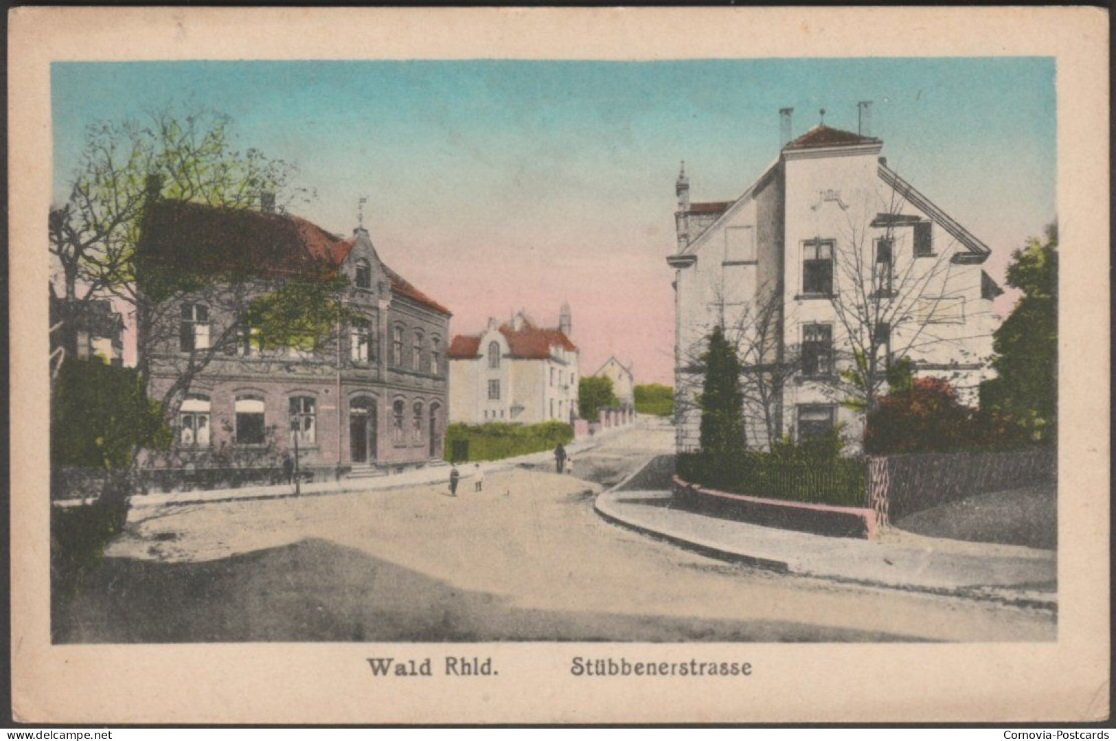 Stübbenerstrasse, Wald, Solingen, C.1910s - Max Biegel AK - Solingen