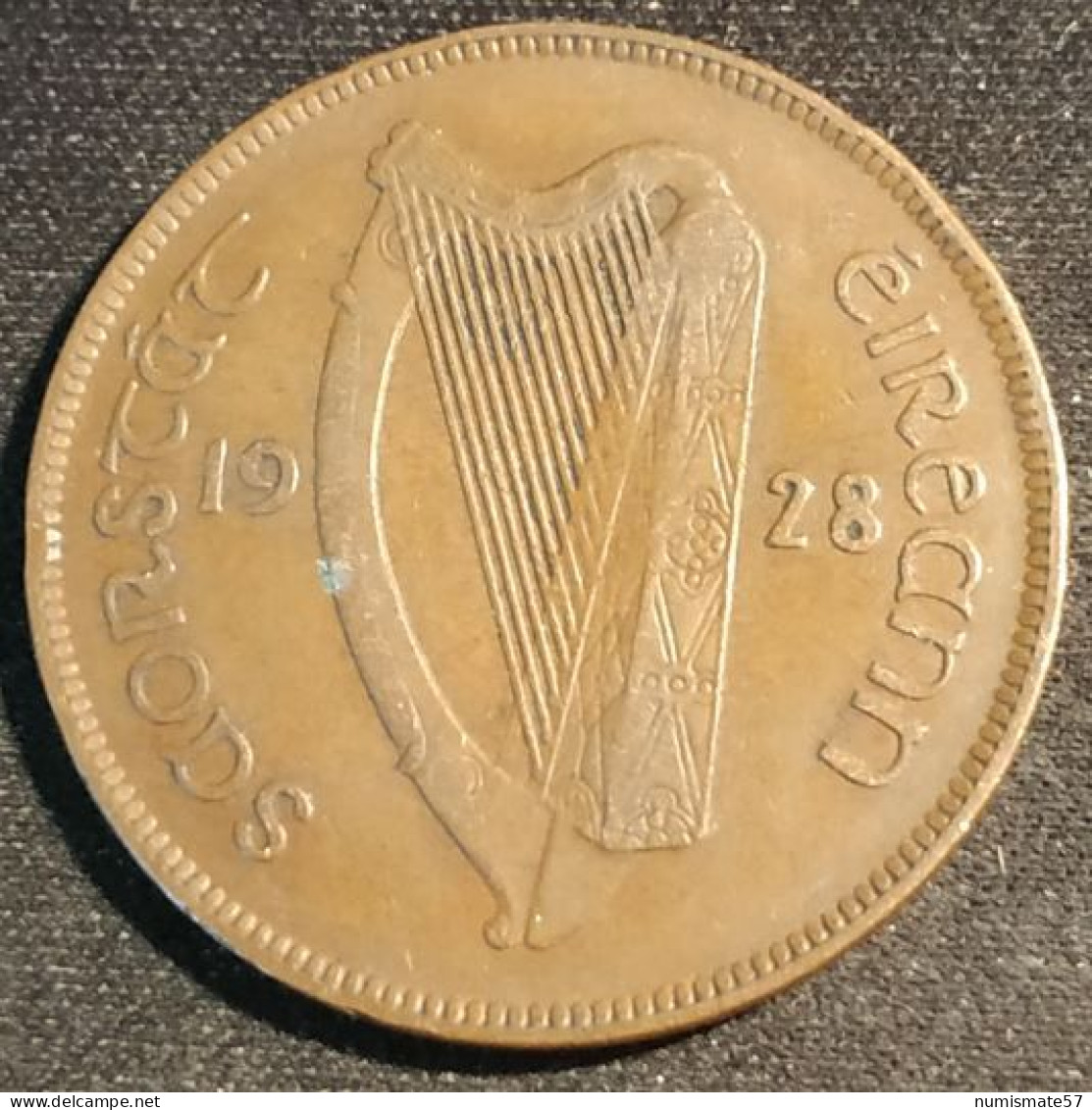IRLANDE - EIRE - 1 PINGIN 1928 - KM 3 - PENNY - IRELAND - Irlanda