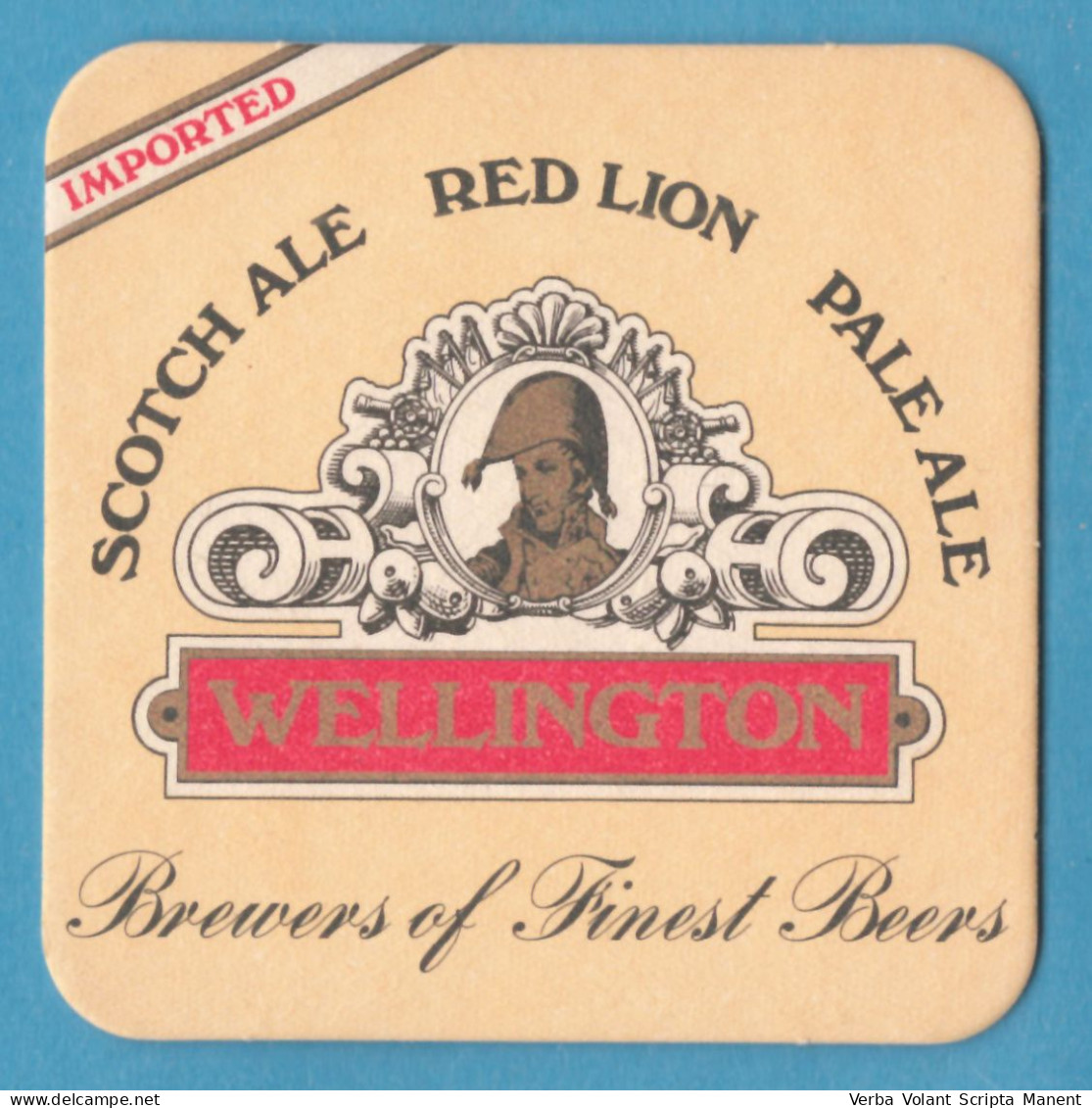 J-1500 * CANADA - WELLINGTON Scotch Ale, Red Lion, Pale Ale - Bierdeckel