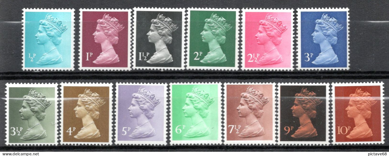 GRANDE BRETAGNE / N° 605 à 617NEUFS * * - Unused Stamps