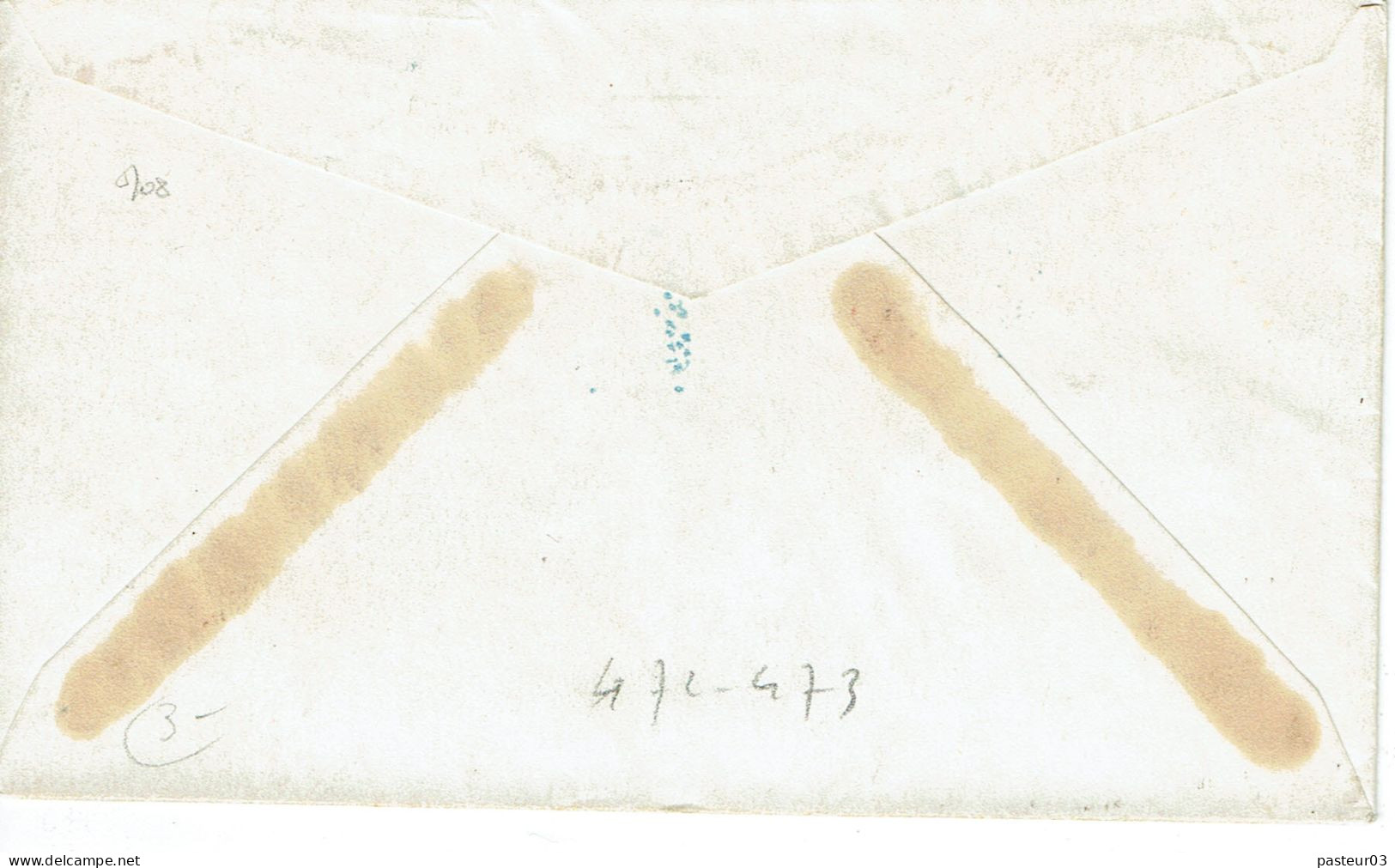 Etats Unis N° 472 + 473 Lettre De Richemond 5 Avril 1943 - Sonstige & Ohne Zuordnung