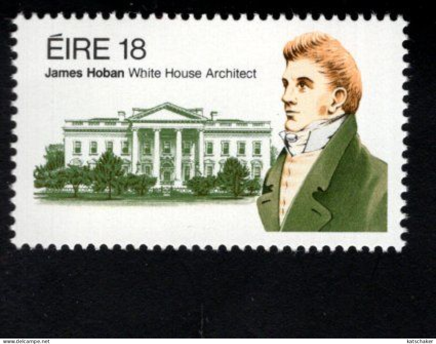 1999535978 1981  SCOTT 504 (XX) POSTFRIS  MINT NEVER HINGED - JAMES HOBAN - WHITE HOUSE ARCHITECT - Unused Stamps