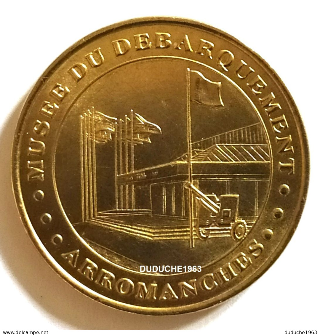 Monnaie De Paris 14.Arromanches  Musée Du Débarquement 2001 - 2001