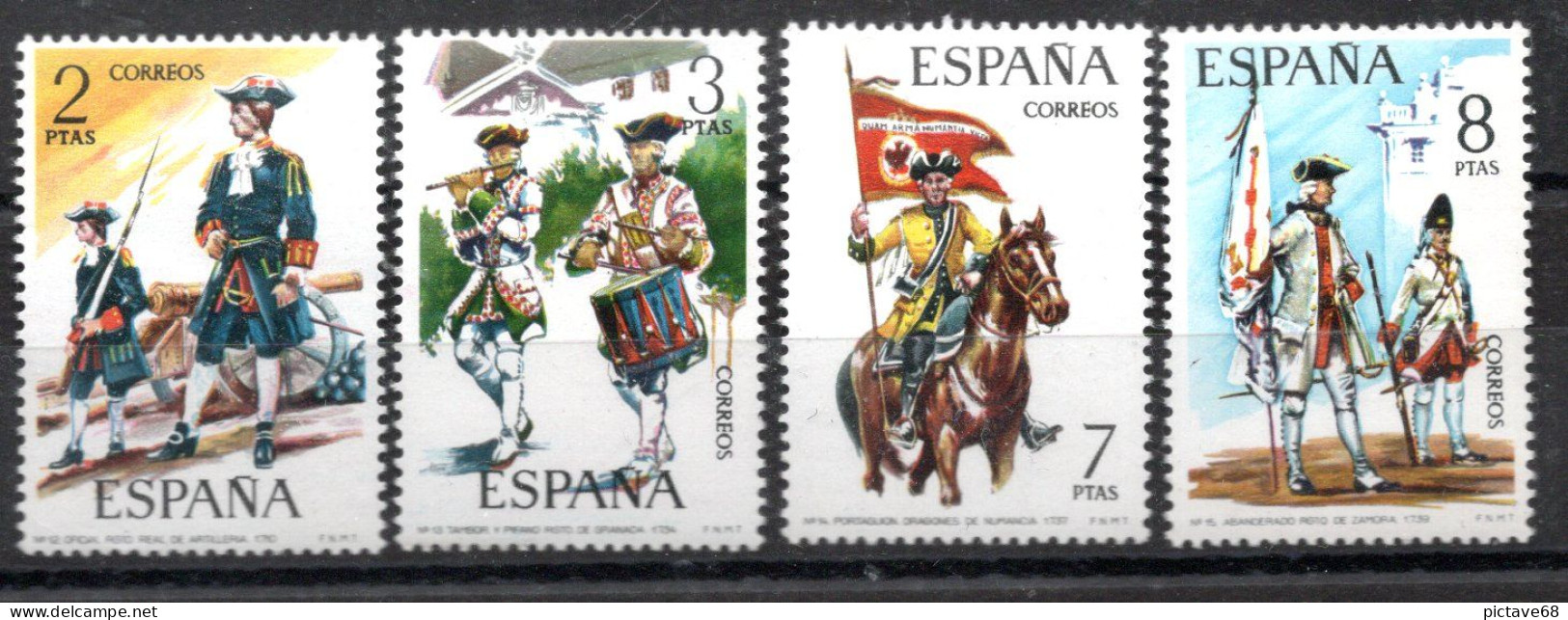 ESPAGNE / N° 1853 à 1856 NEUFS * * - Unused Stamps