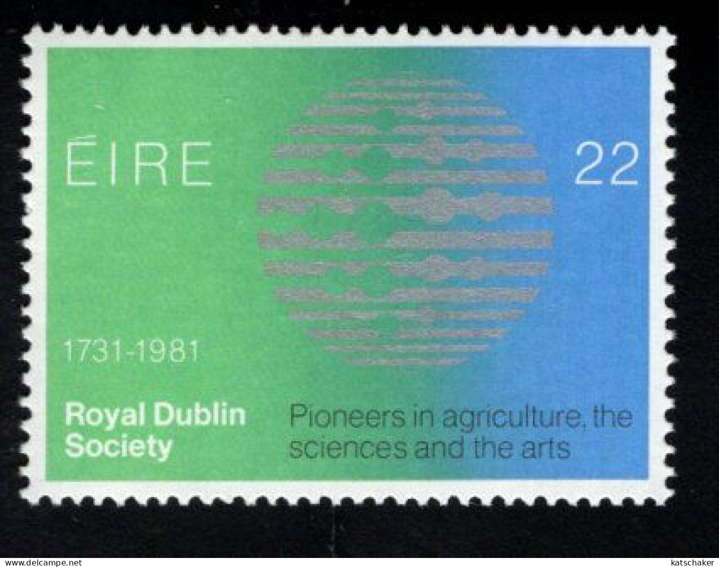 1999535978 1981  SCOTT 514 (XX) POSTFRIS  MINT NEVER HINGED - 250TH ANNIV OF ROYAL DUBLIN SOCIETY - Ungebraucht