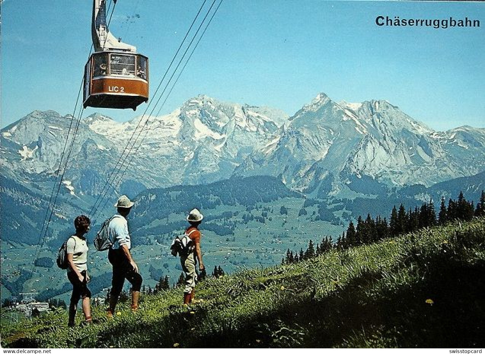 UNTERWASSER CHÄSERRUGG Längste Luftseilbahn Der Ostschweiz - Wildhaus-Alt Sankt Johann