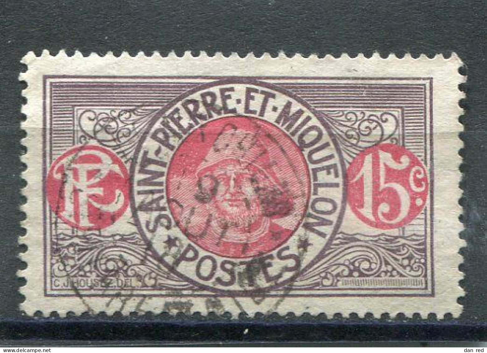 SAINT-PIERRE ET MIQUELON N° 82A (Y&T) (Oblitéré) - Used Stamps