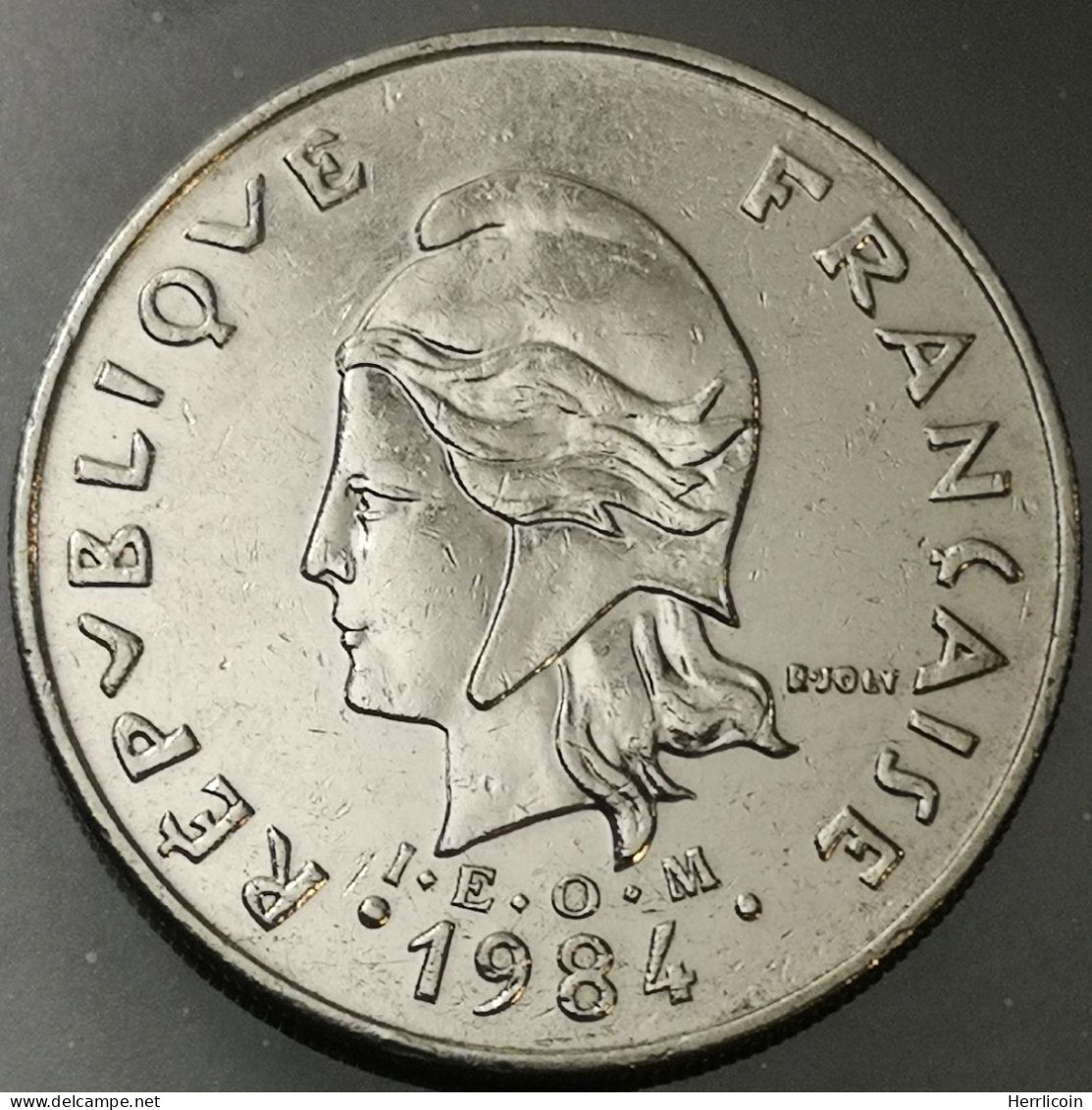 Monnaie Polynésie Française - 1984  - 20 Francs IEOM - Polynésie Française