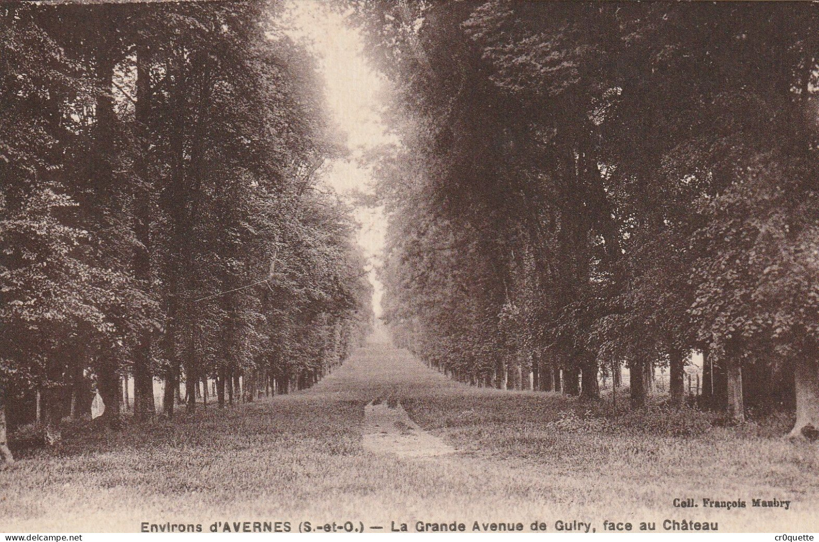 # 95450  AVERNES / CHÂTEAU De VIGNY - AVENUE De GUIRY Et PANORAMAS Vers  1920/30 (lot De 5 CP) - Avernes