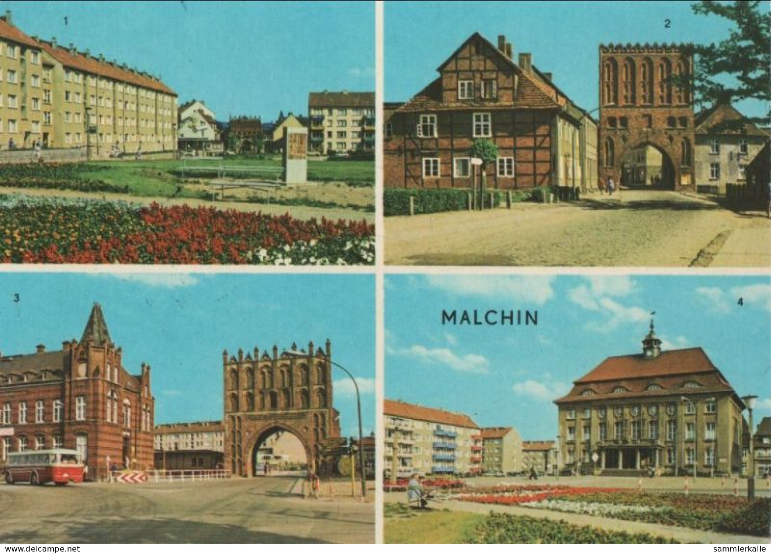 89685 - Malchin - U.a. Kalensches Tor - Ca. 1980 - Neubrandenburg