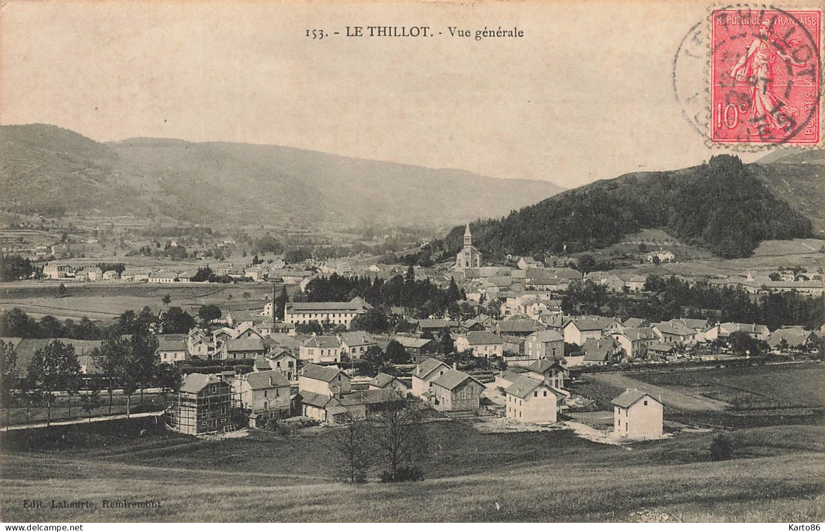 Le Thillot * Vue Générale Sur Le Village - Le Thillot