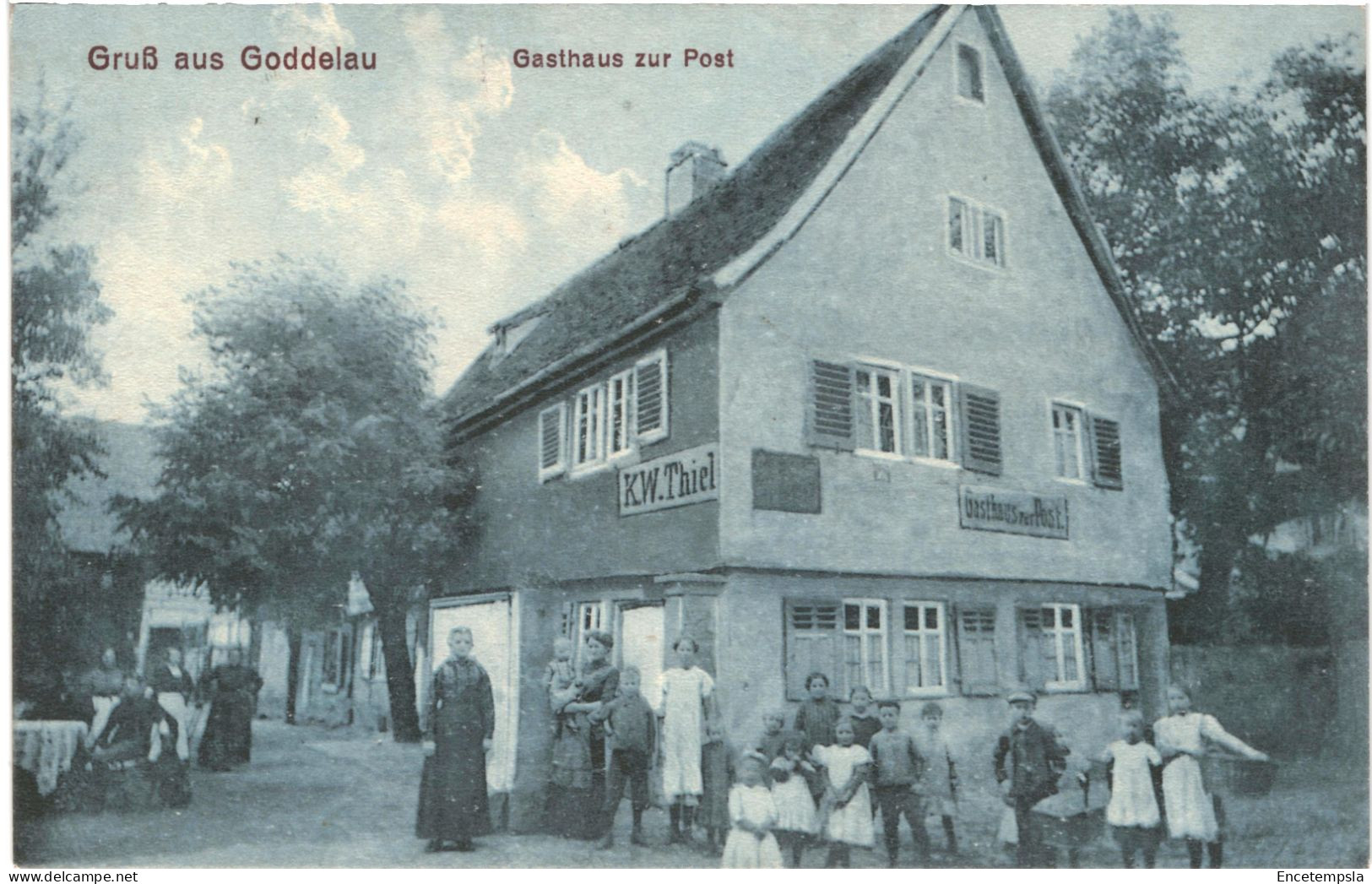 CPA Carte Postale Germany Groddelau Gruss Aus Goddelau Gasthaus Zur Post   VM79322ok - Gross-Gerau