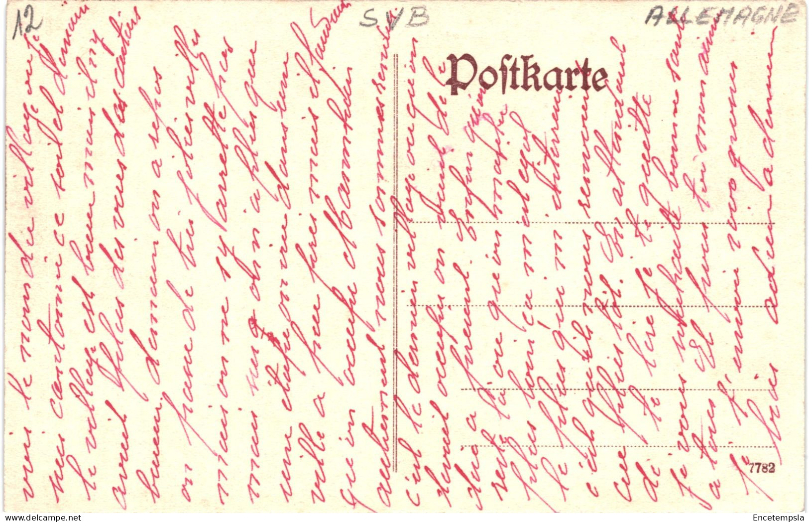 CPA Carte Postale Germany Groddelau Gruss Aus Goddelau Gasthaus Zur Post   VM79322ok - Gross-Gerau