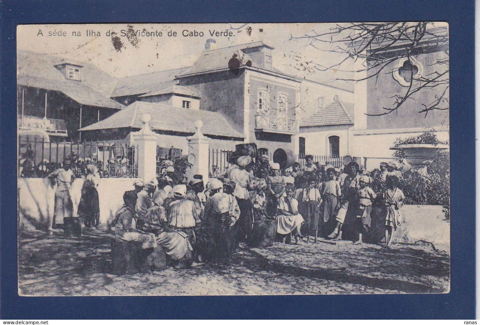 CPA Cap Vert Cabo Verde Colonie Portugal Sao Vicente Circulée - Cap Vert