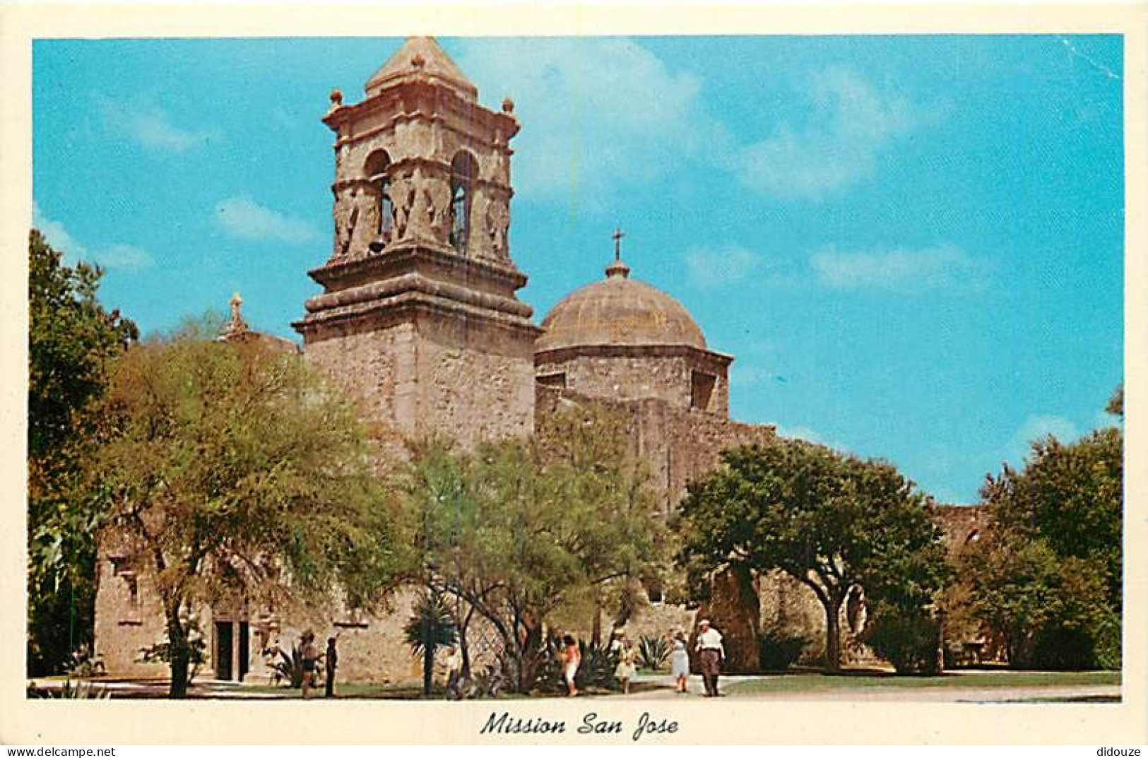 Etats Unis - San Antonio - Mission San Jose - Eglise - Etat Du Texas - Texas State - CPSM Format CPA - Carte Neuve - Voi - San Antonio