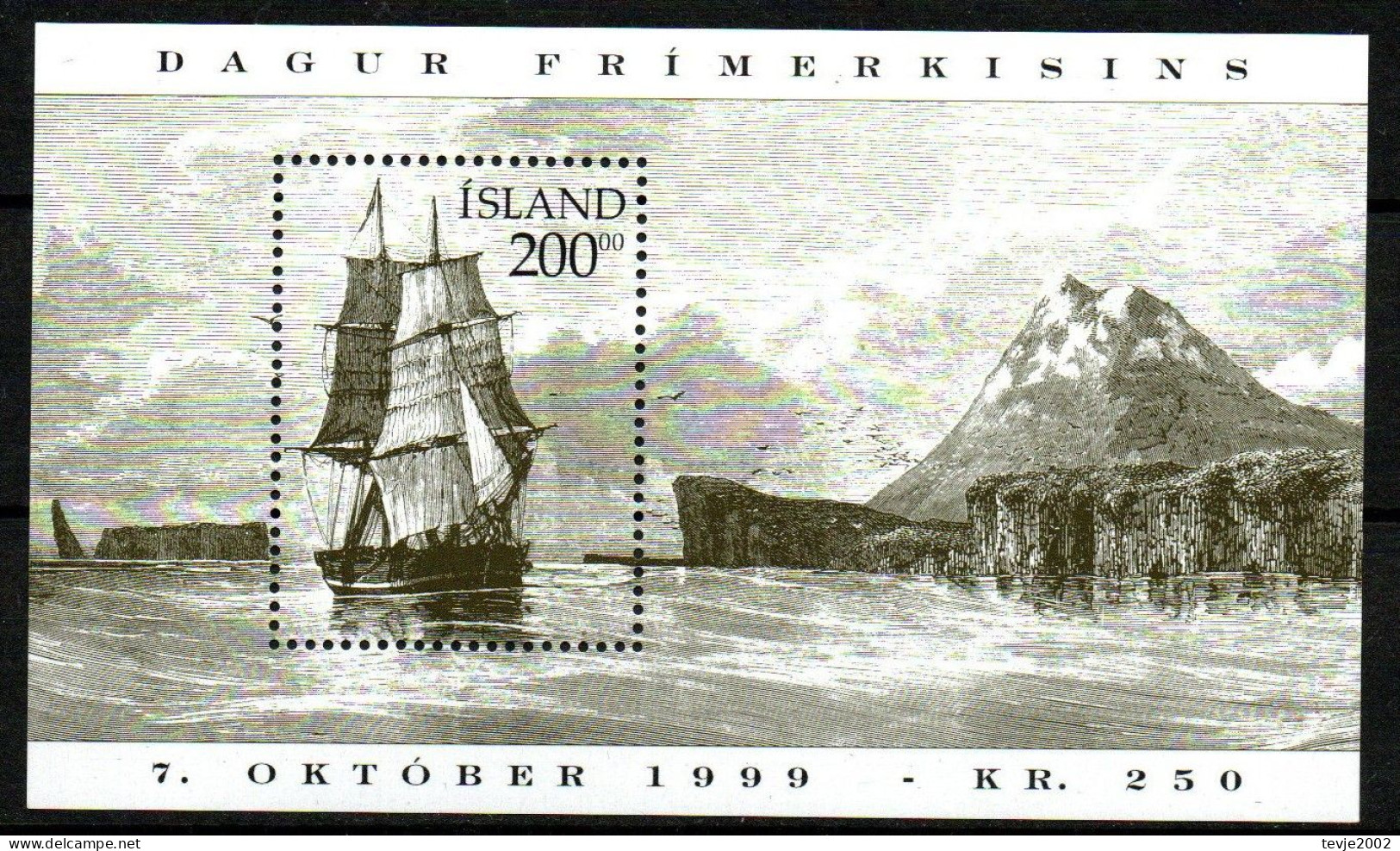 Island 1999 - Mi.Nr. Block 24 - Postfrisch MNH - Blocks & Sheetlets