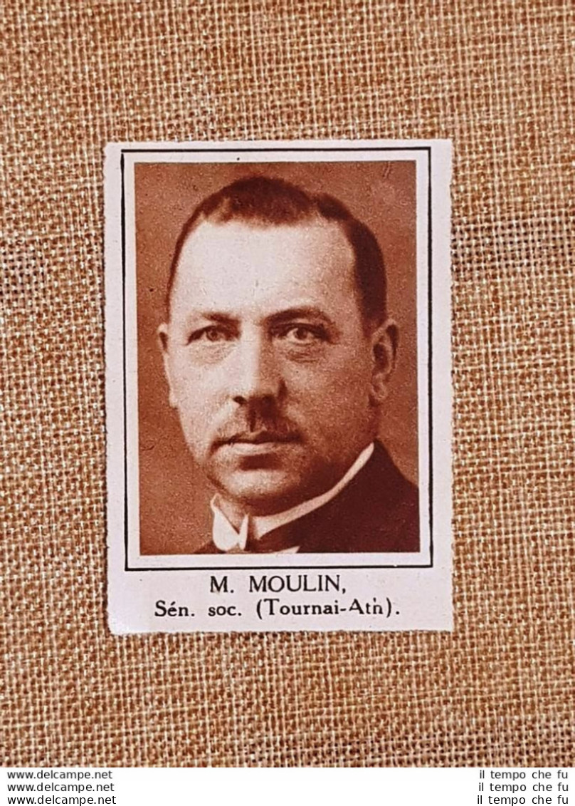 Parlamentare M. Moulin Tournai Elezioni Del 24 Maggio 1936 - Altri & Non Classificati