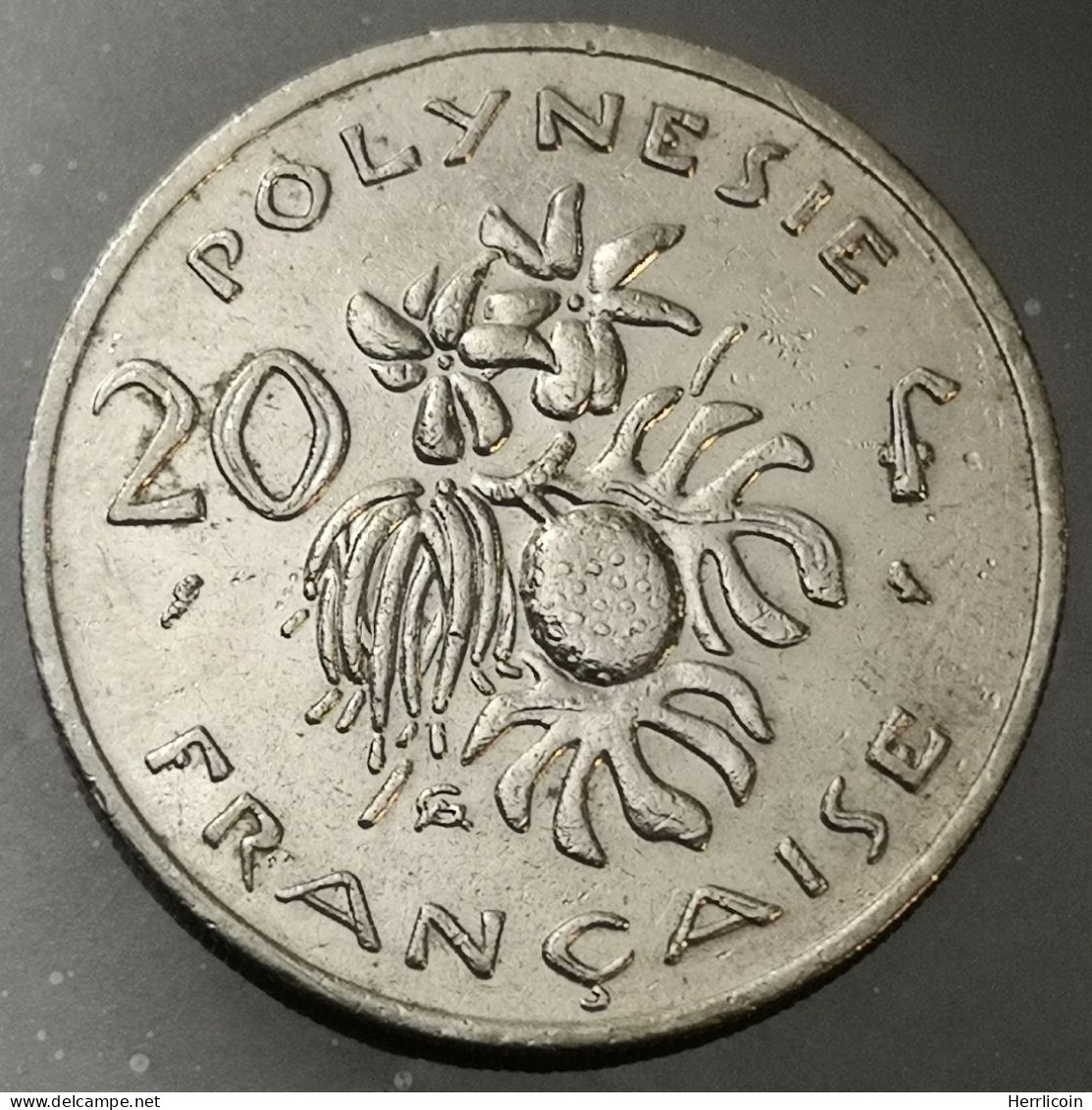 Monnaie Polynésie Française - 1972  - 20 Francs IEOM - Polynésie Française