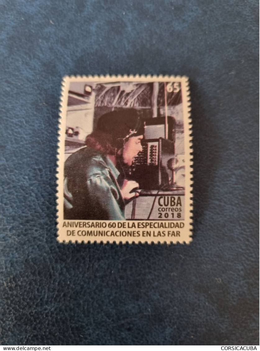 CUBA  NEUF  2018   COMUNICACIONES  DE  LAS  F.A.R.   //  PARFAIT  ETAT  //  1er  CHOIX  // - Unused Stamps