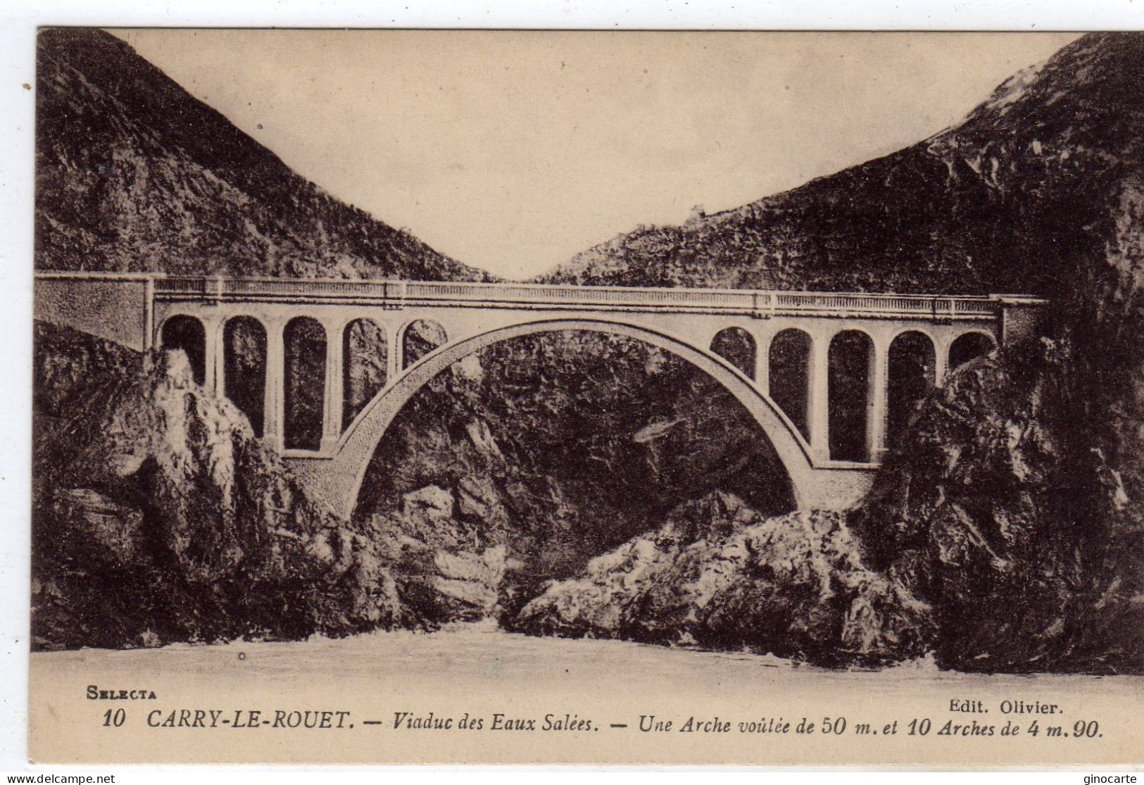 Carry Le Rouet Viaduc Des Eaux Salées - Carry-le-Rouet