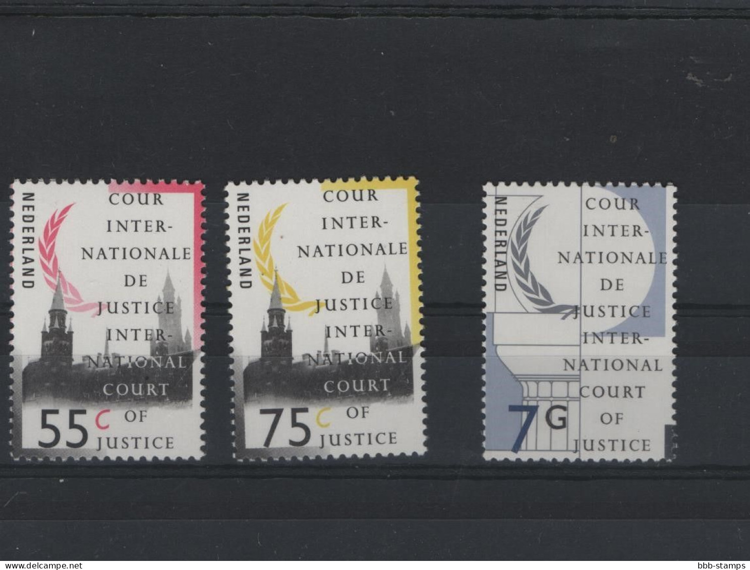 Niederlande Michel Cat.No.  Justice Mnh/** 44/46 - Dienstzegels