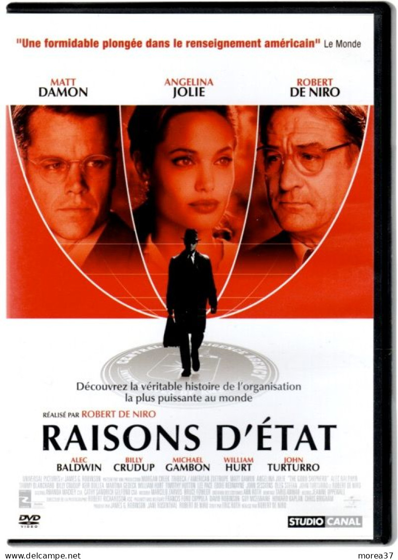 RAISONS D'ETAT   Avec MATT DAMON , ANGELINA JOLIE Et ROBERT DE NIRO      (C43) - Klassiker