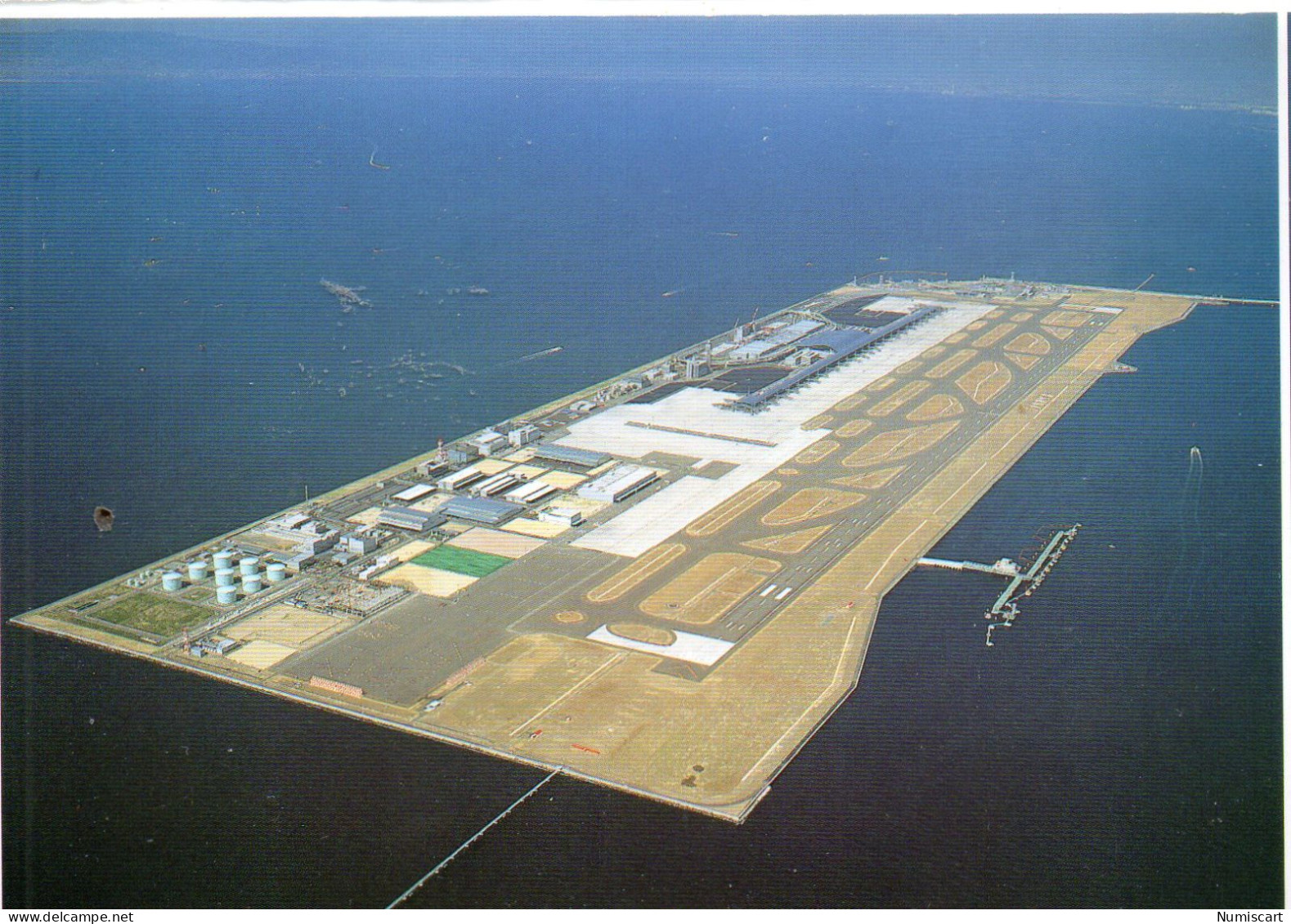 Aéroport Aérodrome Vue Aérienne Kansai New International Air Port - Aerodromi