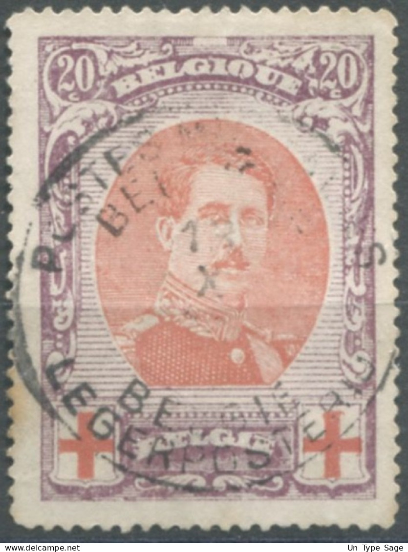 Belgique, COB N°134 Oblitéré - Cote 20€ - (F686) - 1915-1920 Albert I