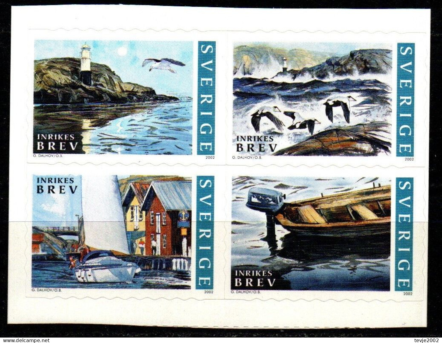 Schweden 2002 - Mi.Nr. 2300 - 2303 - Postfrisch MNH - Unused Stamps