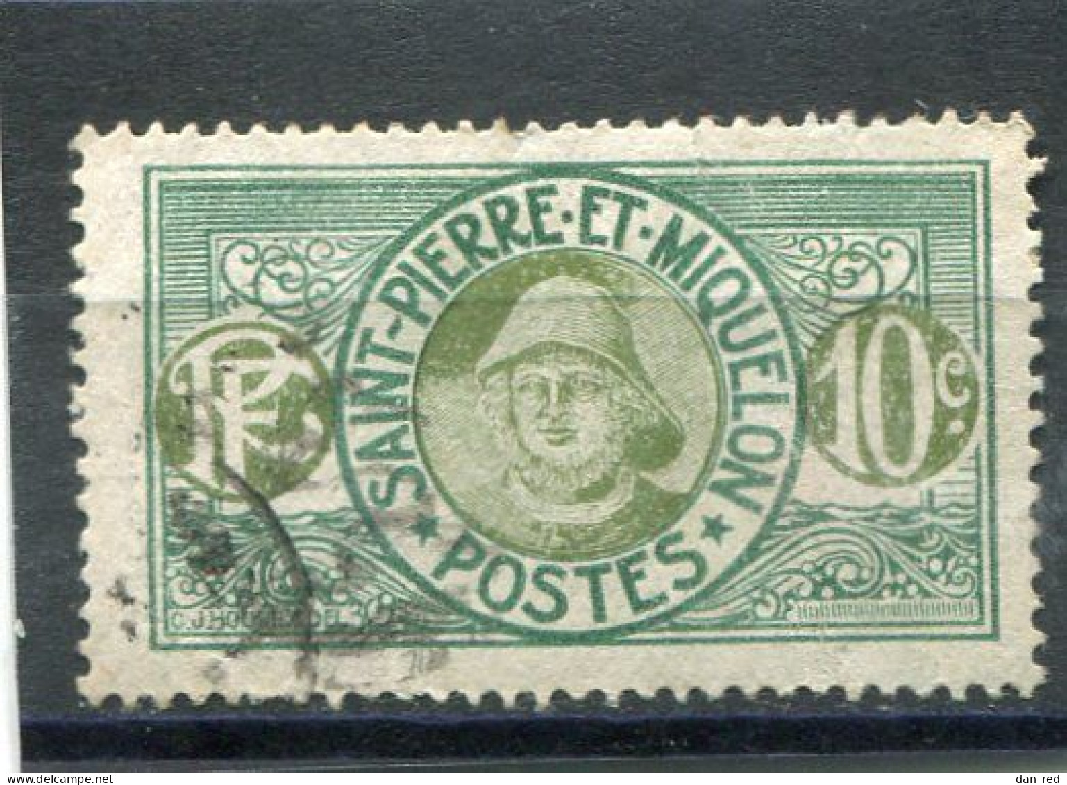 SAINT-PIERRE ET MIQUELON N° 108 (Y&T) (Oblitéré) - Usados