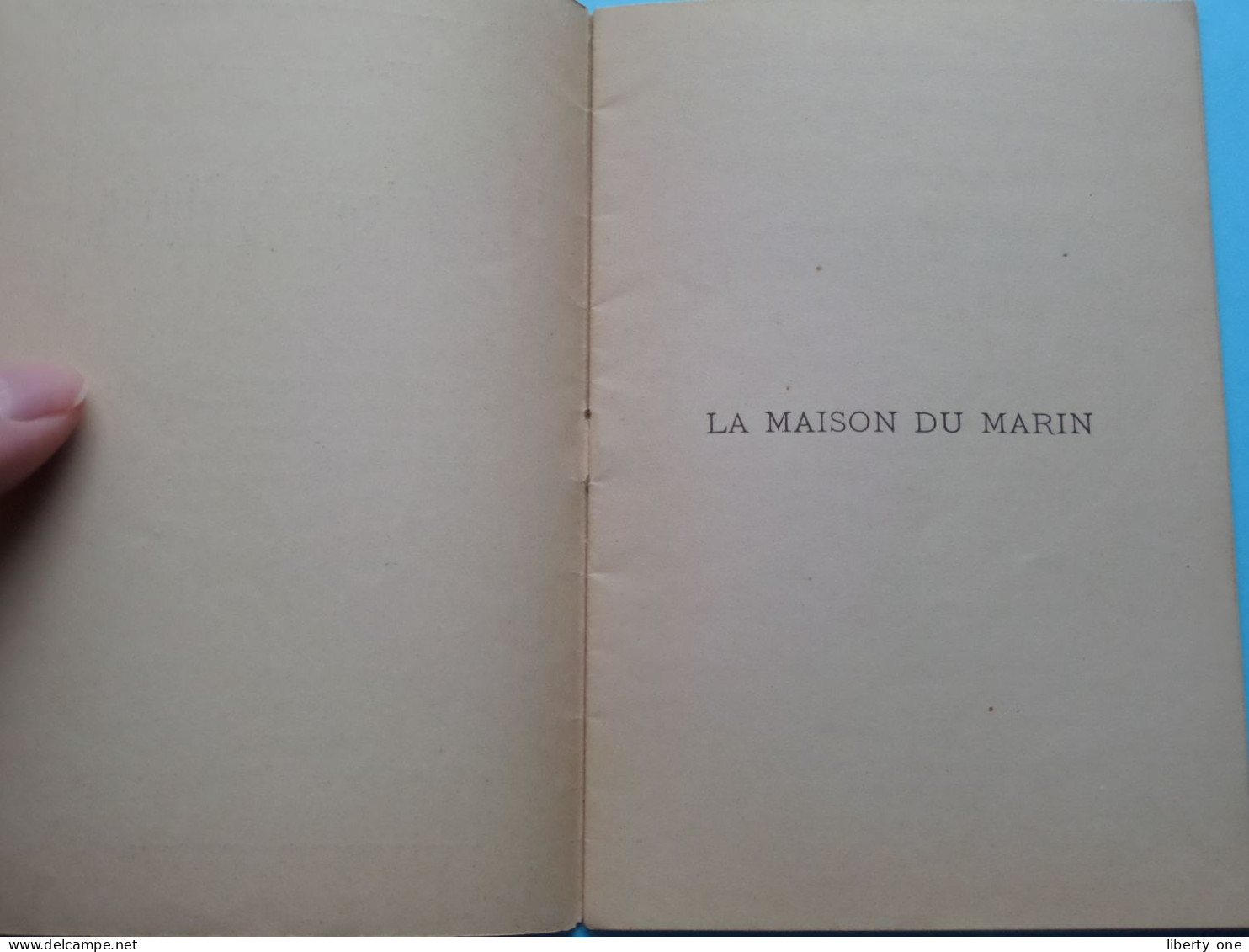 La MAISON Du MARIN Par Le Docteur F. BUROT >par Rochefort S.A. Imp. Ch. Thèze ( Voir SCANS ) 22 Pag. Num.! - Documenti