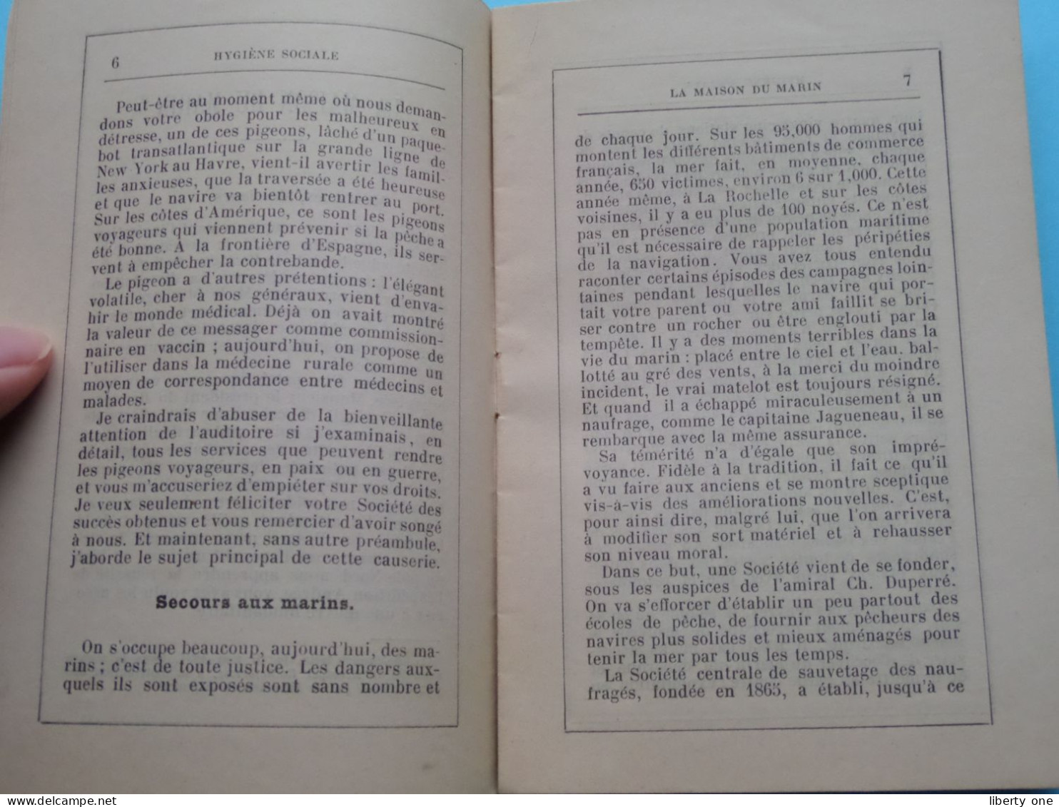 La MAISON Du MARIN Par Le Docteur F. BUROT >par Rochefort S.A. Imp. Ch. Thèze ( Voir SCANS ) 22 Pag. Num.! - Documenti