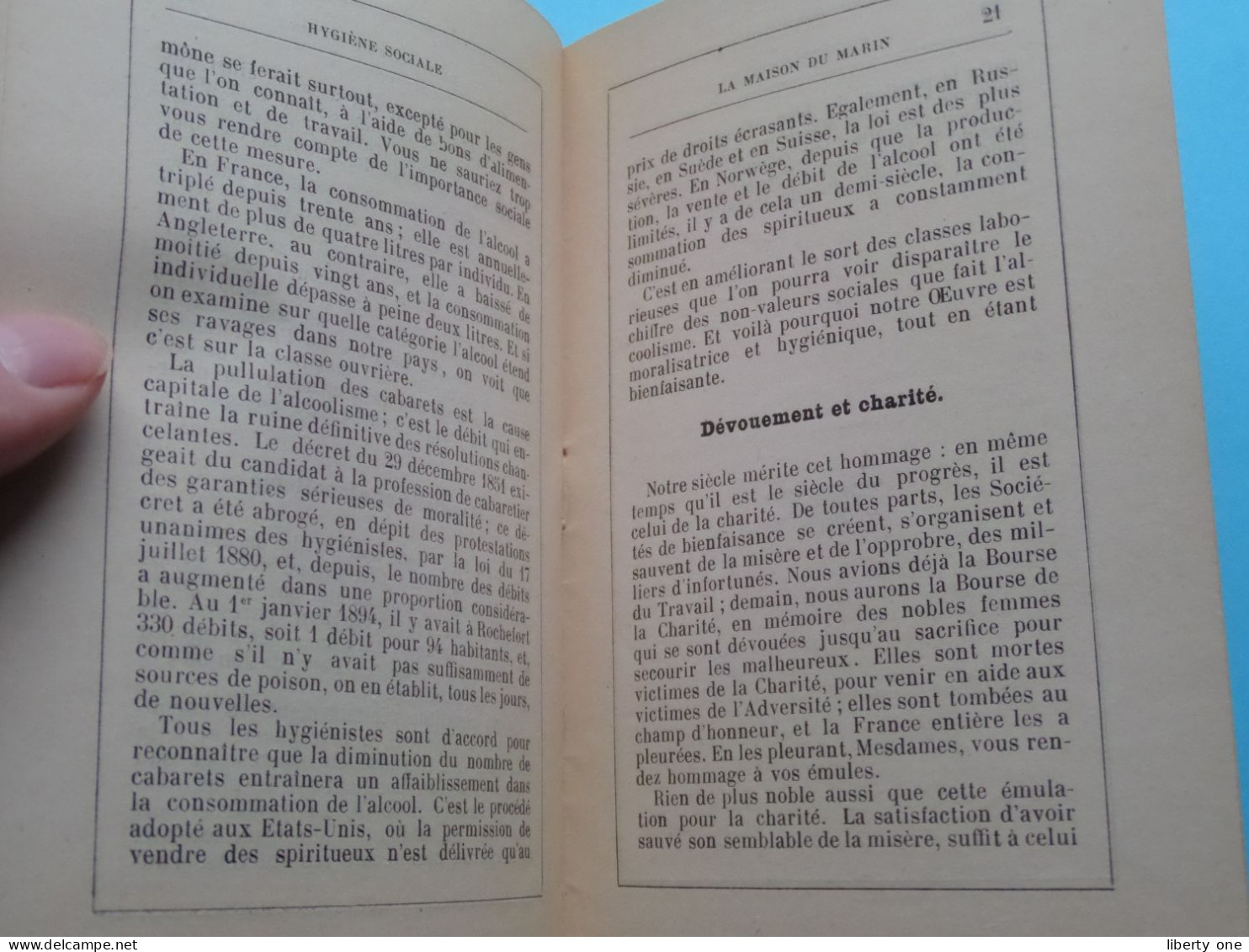 La MAISON du MARIN par Le Docteur F. BUROT >par Rochefort S.A. Imp. Ch. Thèze ( Voir SCANS ) 22 Pag. num.!
