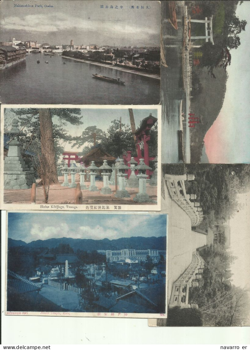 JAPAN - Lot Of 25 Different Old Postcards - Verzamelingen & Kavels