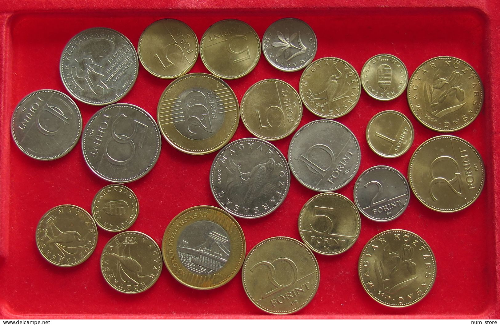 COLLECTION LOT HUNGARY 23PC 124G #xx40 1621 - Ungarn