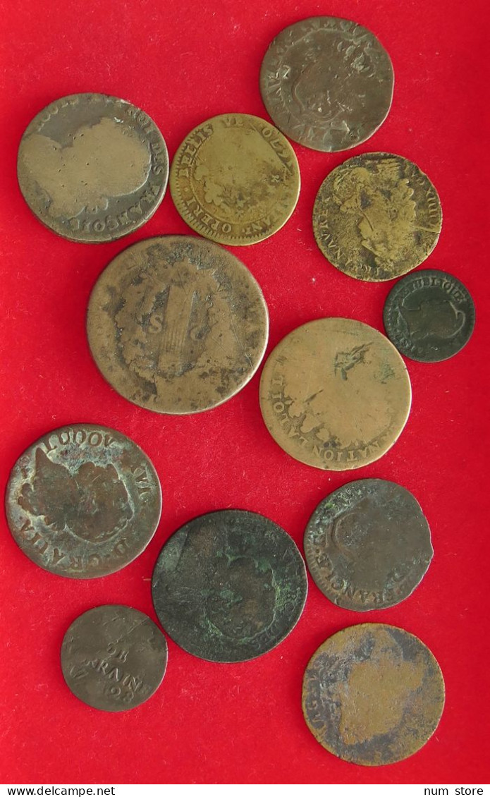 COLLECTION LOT FRANCE BEFORE 1900 12PC 100G #xx40 1530 - Collections