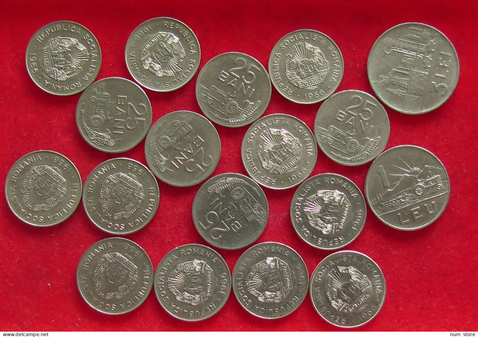 COLLECTION LOT ROMANIA 18PC 66G #xx40 1584 - Roumanie