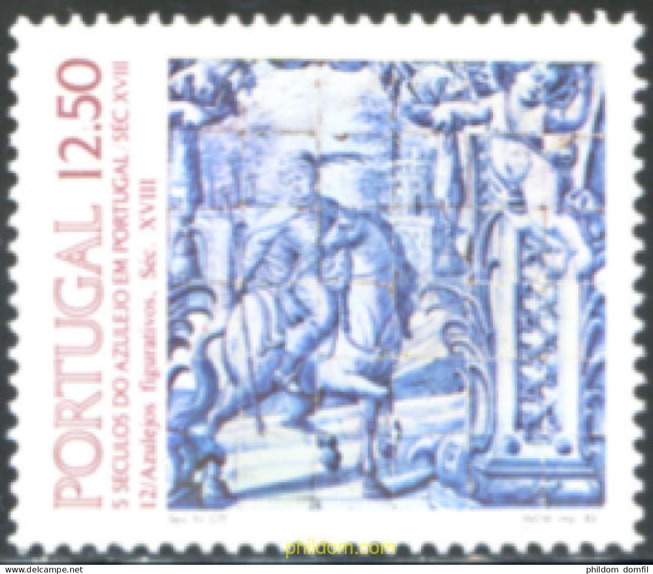 125837 MNH PORTUGAL 1983 5 SIGLOS DE AZULEJOS - Altri & Non Classificati