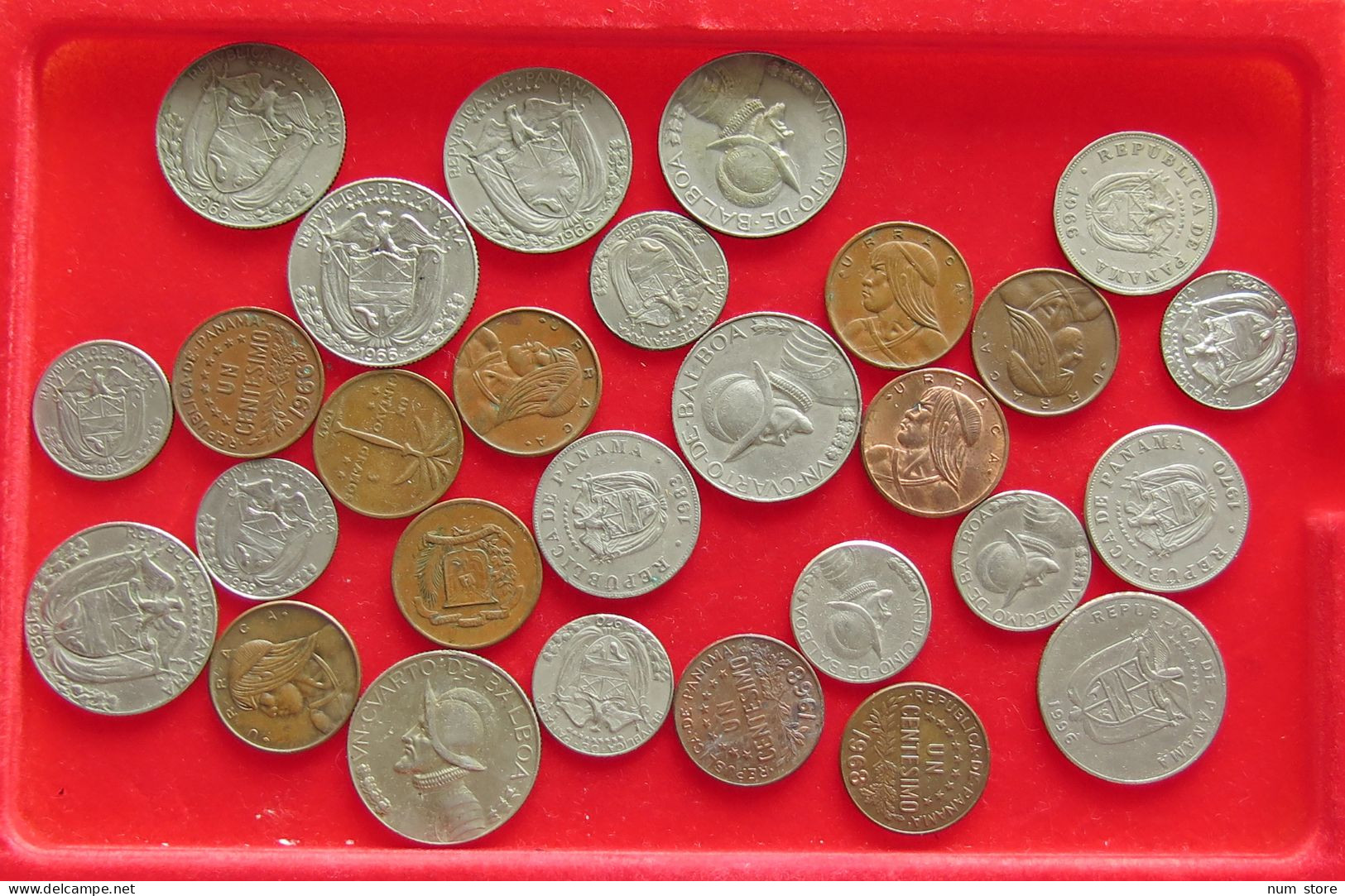 COLLECTION LOT PANAMA 28PC 106G #xx40 1333 - Panama