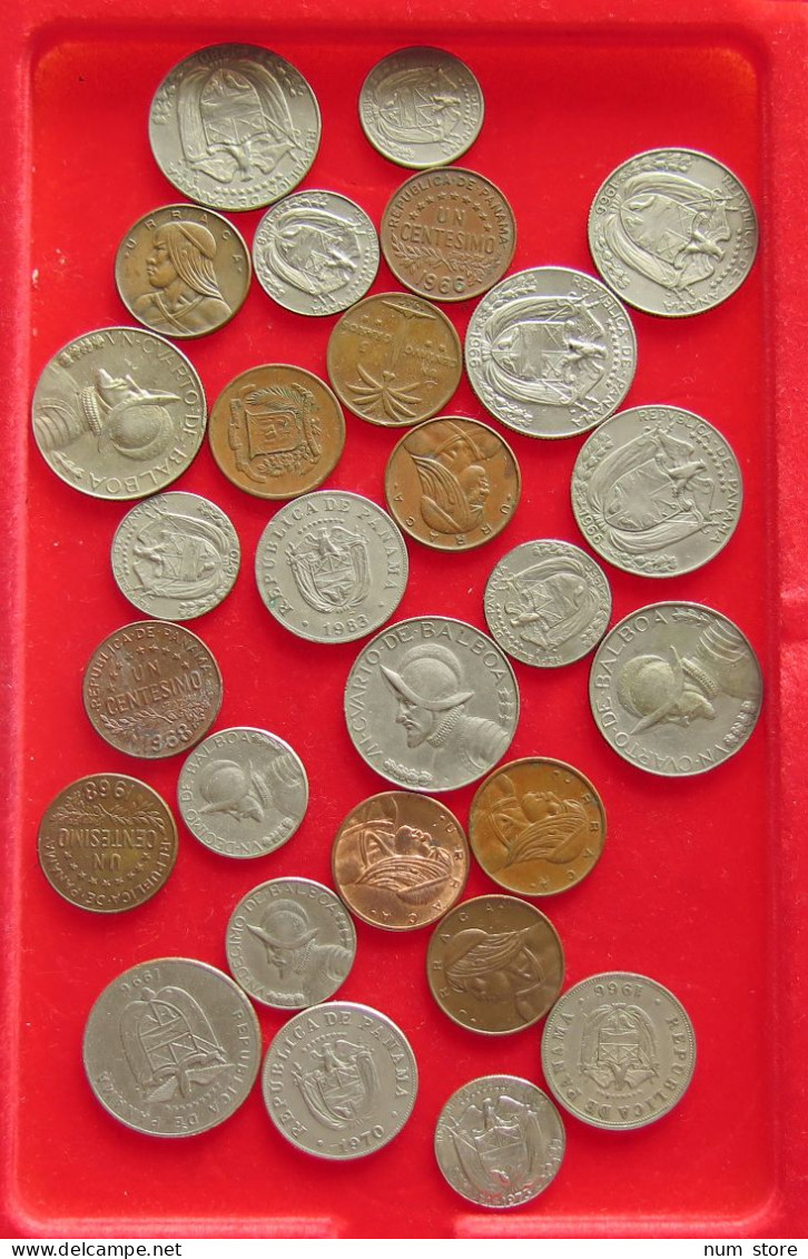 COLLECTION LOT PANAMA 28PC 106G #xx40 1333 - Panama