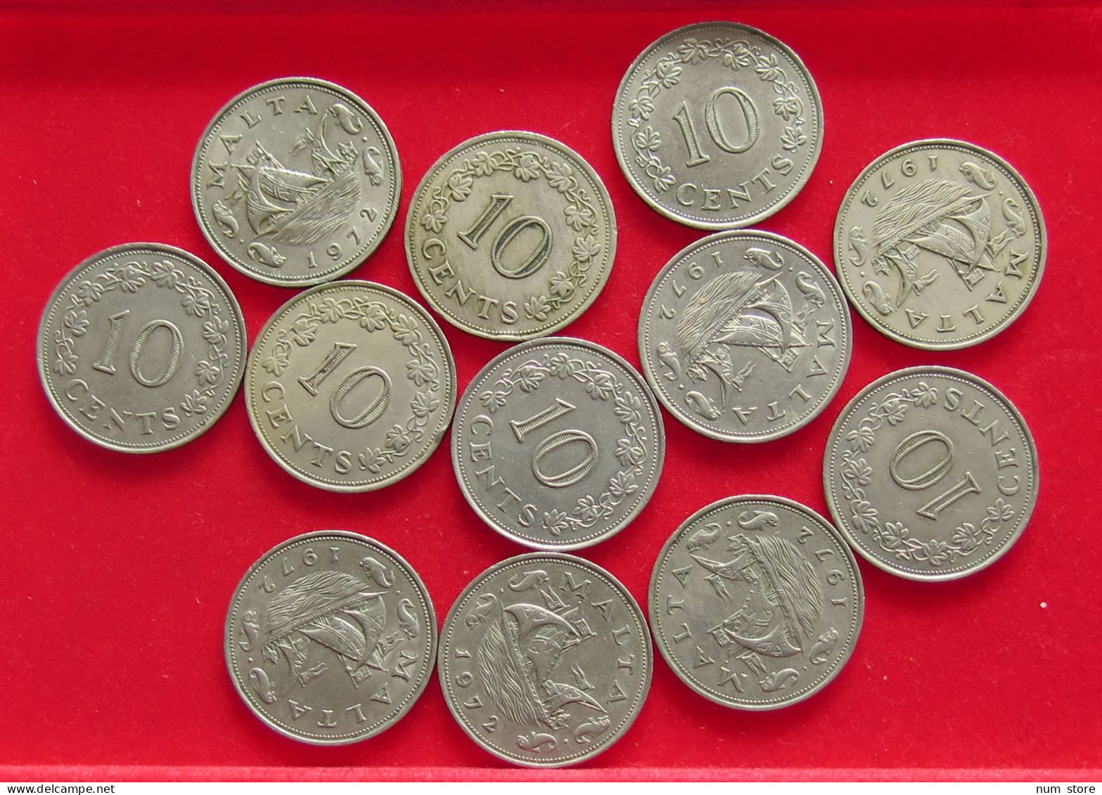 COLLECTION LOT MALTA 12PC 137G #xx40 1416 - Malta