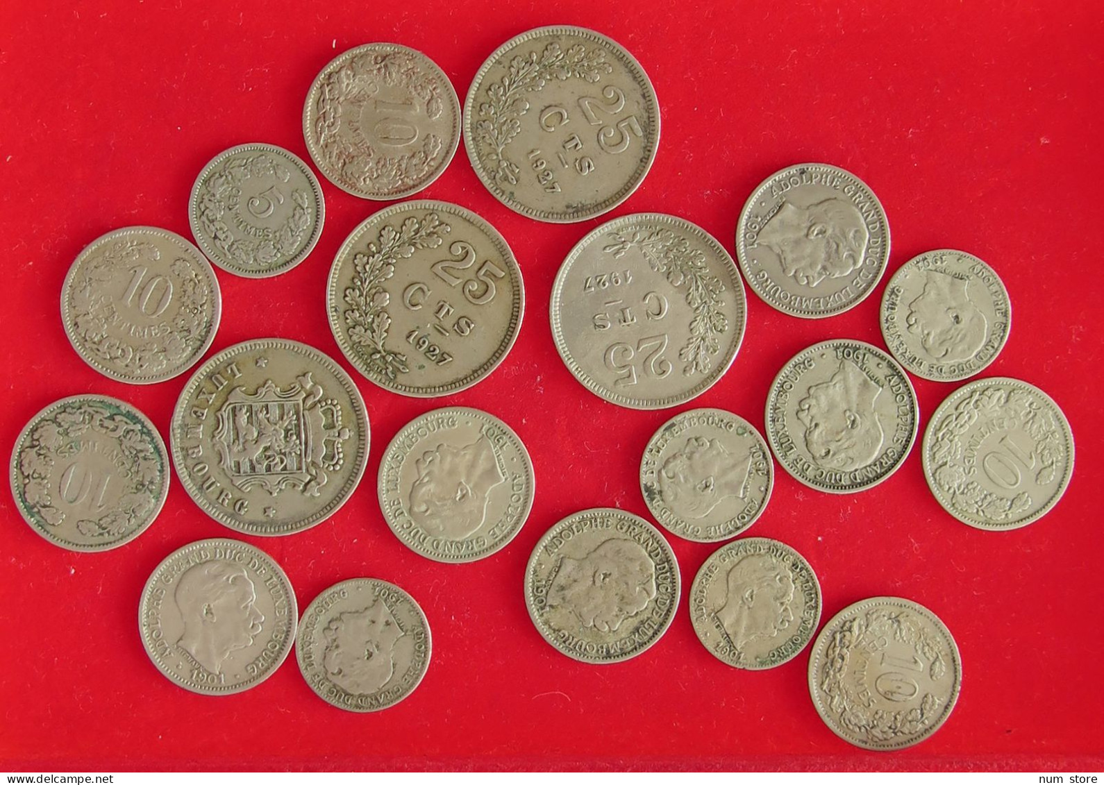 COLLECTION LOT LUXEMBOURG 19PC 61G #xx40 1535 - Luxembourg