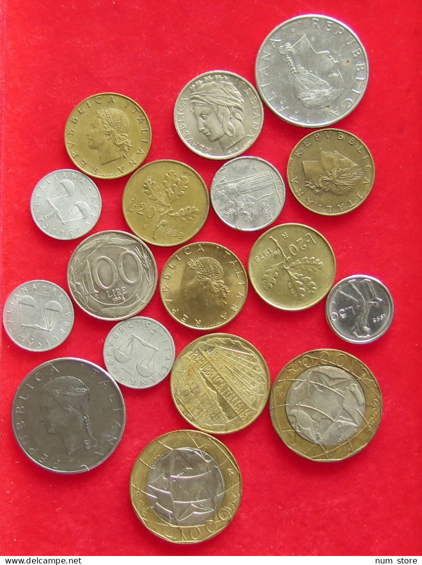 COLLECTION LOT ITALY 17PC 74G #xx40 1484 - Collections