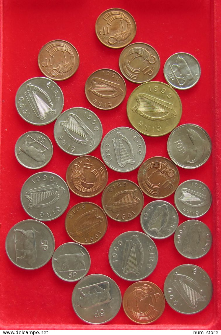 COLLECTION LOT IRELAND 25PC 110G #xx40 1604 - Ierland