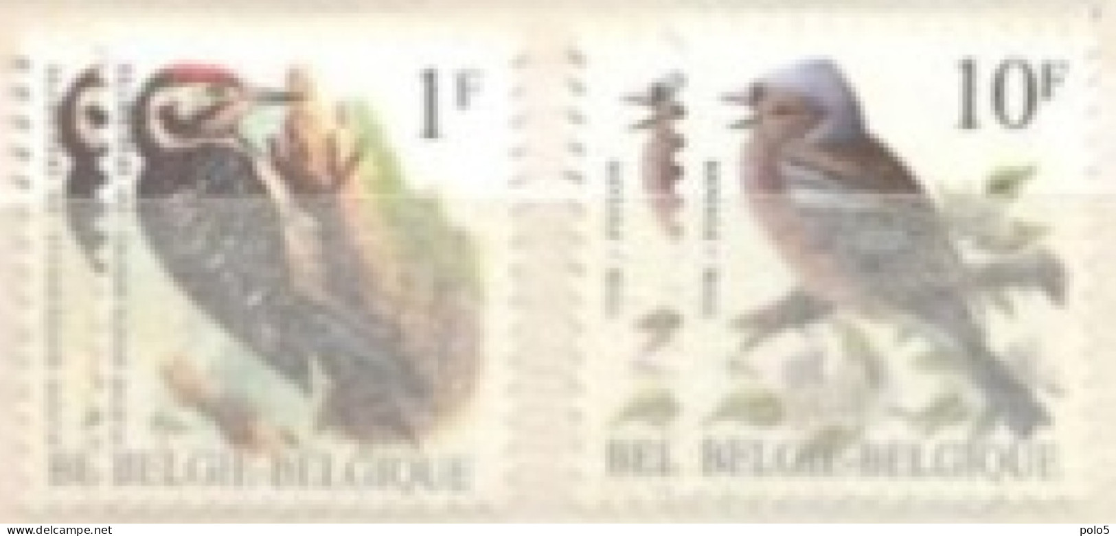 Belgique 1990- Oiseaux Série (2v) - Unused Stamps