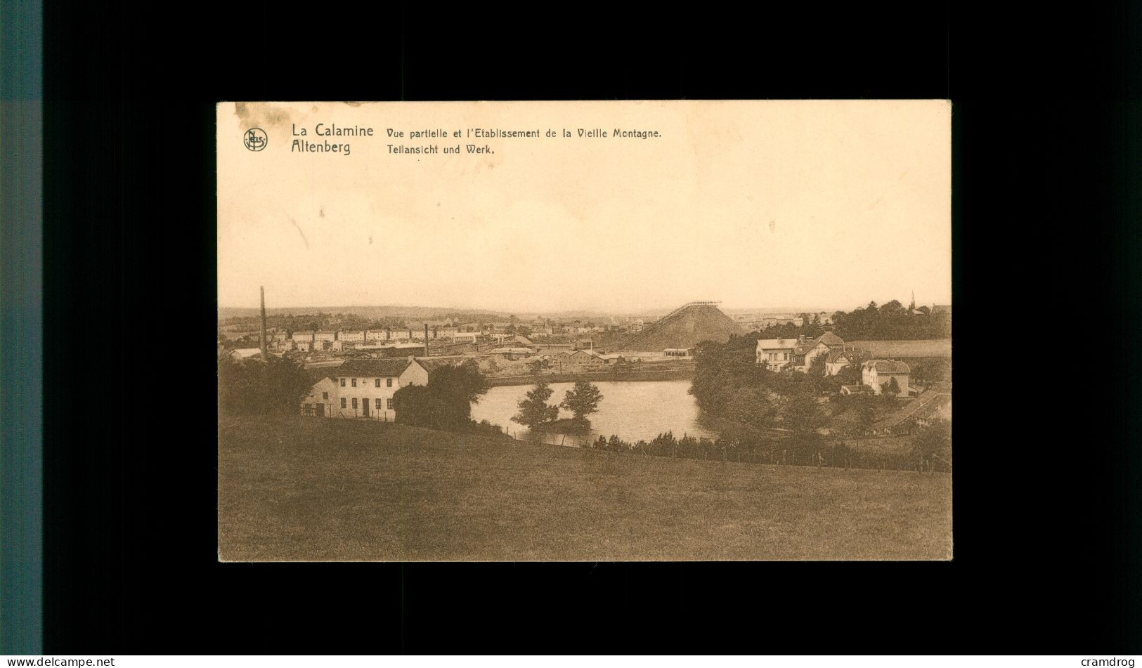 La Calamine Altenberg  Vue Partielle Et L'Etablissement De La Vieille Montagne - 2 Scans - La Calamine - Kelmis